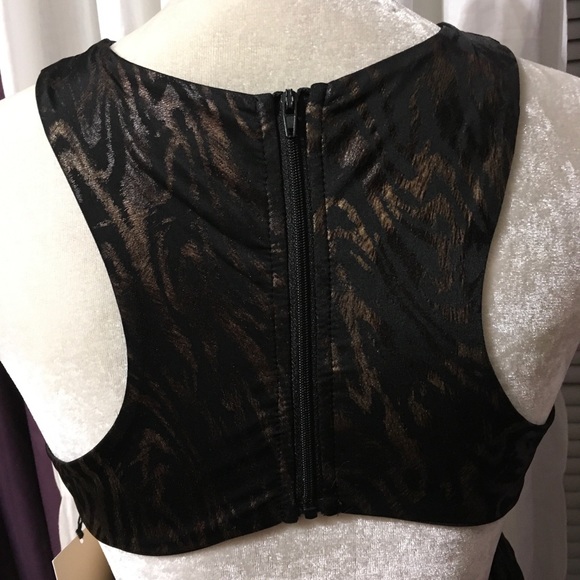 NWT Superdown Tristian Dress XS Black metallic - Picture 15 of 16